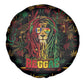 Barbados One Love Reggae Lion Spare Tire Cover Caribbean Reggae Spirit