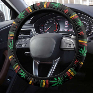 Barbados One Love Reggae Lion Steering Wheel Cover Caribbean Reggae Spirit