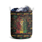 Dominica One Love Reggae Lion Laundry Basket Caribbean Reggae Spirit