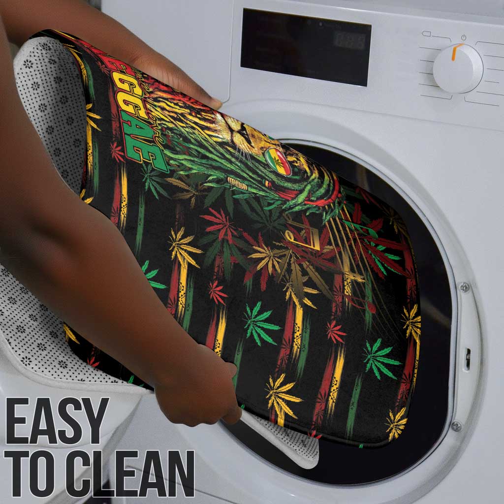 Dominica One Love Reggae Lion Bathroom Set Caribbean Reggae Spirit