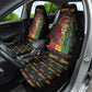 Dominica One Love Reggae Lion Car Seat Cover Caribbean Reggae Spirit