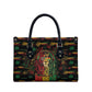 Dominica One Love Reggae Lion Leather Bag Caribbean Reggae Spirit
