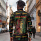 Personalized Dominica One Love Reggae Lion Long Sleeve Button Shirt Caribbean Reggae Spirit