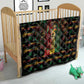 Dominica One Love Reggae Lion Quilt Caribbean Reggae Spirit