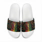 Dominica One Love Reggae Lion Slide Sandals Caribbean Reggae Spirit