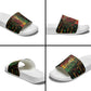 Dominica One Love Reggae Lion Slide Sandals Caribbean Reggae Spirit
