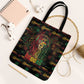 Dominica One Love Reggae Lion Tote Bag Caribbean Reggae Spirit
