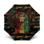 Dominica One Love Reggae Lion Umbrella Caribbean Reggae Spirit