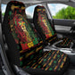 Guyana One Love Reggae Lion Car Seat Cover Caribbean Reggae Spirit