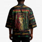 Personalized Guyana One Love Reggae Lion Kimono Caribbean Reggae Spirit