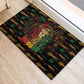 Guyana One Love Reggae Lion Rubber Doormat Caribbean Reggae Spirit