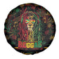 Guyana One Love Reggae Lion Spare Tire Cover Caribbean Reggae Spirit