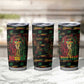 Personalized Guyana One Love Reggae Lion Tumbler Cup Caribbean Reggae Spirit
