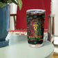 Personalized Guyana One Love Reggae Lion Tumbler Cup Caribbean Reggae Spirit