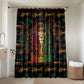Puerto Rico One Love Reggae Lion Bathroom Set Caribbean Reggae Spirit