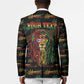 Personalized Puerto Rico One Love Reggae Lion Blazer Caribbean Reggae Spirit