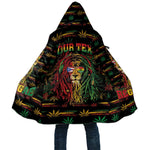 Personalized Puerto Rico One Love Reggae Lion Cloak Caribbean Reggae Spirit