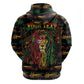 Personalized Puerto Rico One Love Reggae Lion Hoodie Caribbean Reggae Spirit
