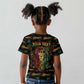 Personalized Puerto Rico One Love Reggae Lion Kid T shirt Caribbean Reggae Spirit