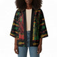 Personalized Puerto Rico One Love Reggae Lion Kimono Caribbean Reggae Spirit