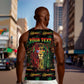 Personalized Puerto Rico One Love Reggae Lion Men Tank Top Caribbean Reggae Spirit
