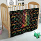 Puerto Rico One Love Reggae Lion Quilt Caribbean Reggae Spirit