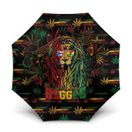 Puerto Rico One Love Reggae Lion Umbrella Caribbean Reggae Spirit