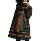 Personalized Puerto Rico One Love Reggae Lion Wearable Blanket Hoodie Caribbean Reggae Spirit