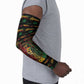 Personalized Trinidad and Tobago One Love Reggae Lion Arm Sleeves Caribbean Reggae Spirit
