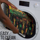 Trinidad and Tobago One Love Reggae Lion Bathroom Set Caribbean Reggae Spirit