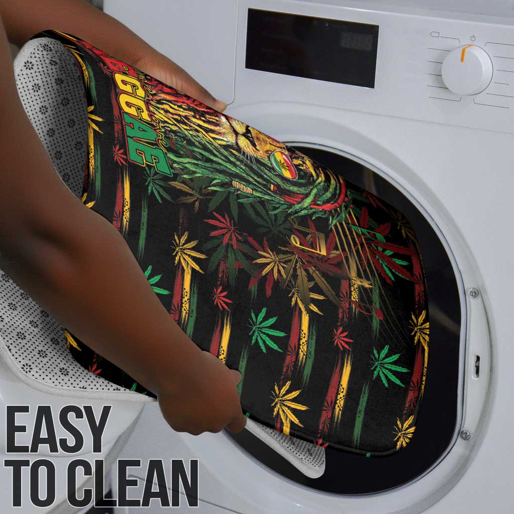 Trinidad and Tobago One Love Reggae Lion Bathroom Set Caribbean Reggae Spirit