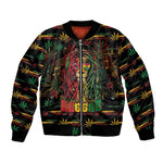 Personalized Trinidad and Tobago One Love Reggae Lion Bomber Jacket Caribbean Reggae Spirit