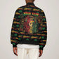 Personalized Trinidad and Tobago One Love Reggae Lion Bomber Jacket Caribbean Reggae Spirit