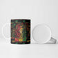 Personalized Trinidad and Tobago One Love Reggae Lion Ceramic Mug Caribbean Reggae Spirit