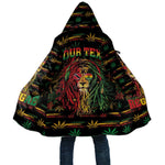 Personalized Trinidad and Tobago One Love Reggae Lion Cloak Caribbean Reggae Spirit