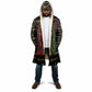 Personalized Trinidad and Tobago One Love Reggae Lion Cloak Caribbean Reggae Spirit