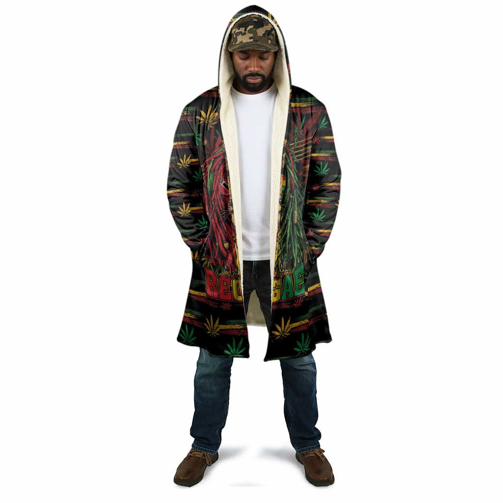 Personalized Trinidad and Tobago One Love Reggae Lion Cloak Caribbean Reggae Spirit
