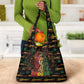 Trinidad and Tobago One Love Reggae Lion Grocery Bag Caribbean Reggae Spirit
