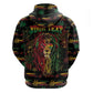 Personalized Trinidad and Tobago One Love Reggae Lion Hoodie Caribbean Reggae Spirit