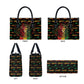Trinidad and Tobago One Love Reggae Lion Leather Bag Caribbean Reggae Spirit