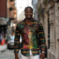Personalized Trinidad and Tobago One Love Reggae Lion Long Sleeve Button Shirt Caribbean Reggae Spirit