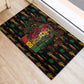 Trinidad and Tobago One Love Reggae Lion Rubber Doormat Caribbean Reggae Spirit