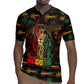 Personalized Trinidad and Tobago One Love Reggae Lion Rugby Jersey Caribbean Reggae Spirit