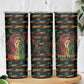 Personalized Trinidad and Tobago One Love Reggae Lion Skinny Tumbler Caribbean Reggae Spirit