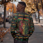 Personalized Trinidad and Tobago One Love Reggae Lion Sweatshirt Caribbean Reggae Spirit