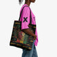 Trinidad and Tobago One Love Reggae Lion Tote Bag Caribbean Reggae Spirit