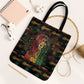 Trinidad and Tobago One Love Reggae Lion Tote Bag Caribbean Reggae Spirit