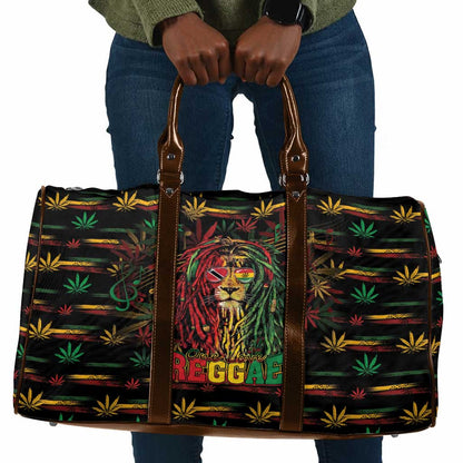 Trinidad and Tobago One Love Reggae Lion Travel Bag Caribbean Reggae Spirit