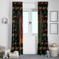 Trinidad and Tobago One Love Reggae Lion Window Curtain Caribbean Reggae Spirit