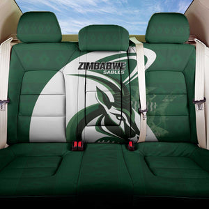 Rugby Zimbabwe Back Car Seat Cover Sables Is The Champion - African Pride